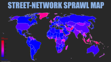 Free Global Sprawl Map to Check Street Connectivity