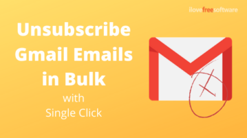 How to Unsubscribe Gmail Emails in Bulk with 1-Click?