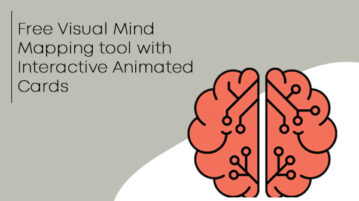 Free Visual Mind Mapping tool with Interactive Animated Cards