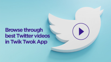 Browse through best Twitter videos in Twik Twok App