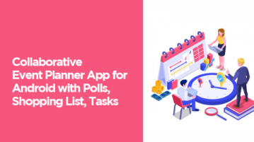Collaborative Event Planner App for Android with Polls, Shopping List, Tasks