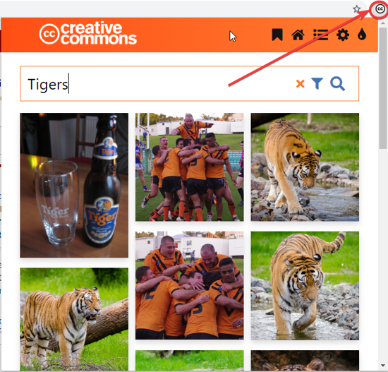 Search CC Licensed Images