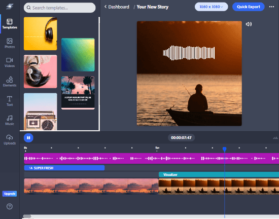 online video editor like canva