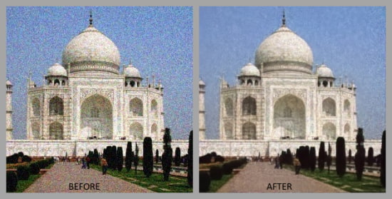 remove noise from images using ai