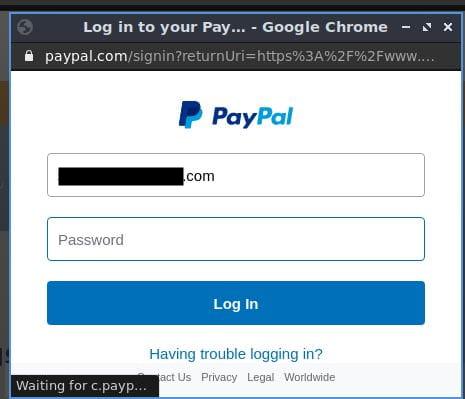 paypal auth