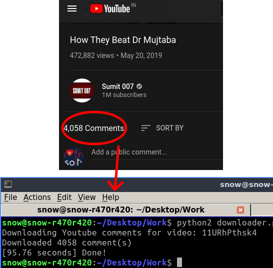 How to Download all Comments from any YouTube Videos