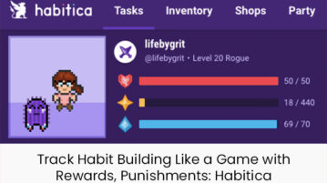 Track Habit Building Like a Game with Rewards, Punishments: Habitica