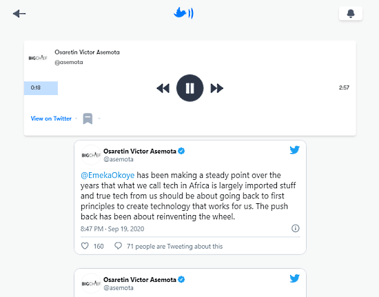 listen to twitter threads like an audiobook