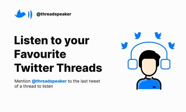 Listen to Twitter Threads by Converting Tweets to Speech