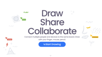 share and monitor online whiteboards