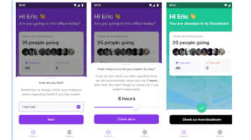 Free Office Check-Ins app to track Number of People
