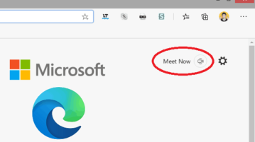 Host Skype Meeting in 1 Click with Microsoft Edge's New Meet Now Feature