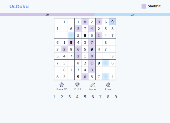 play sudoku online with friends