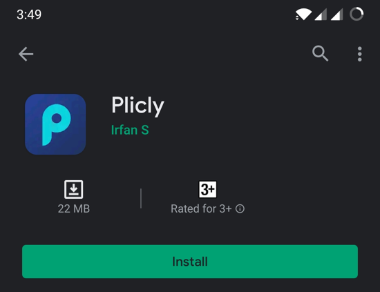 Plicly App