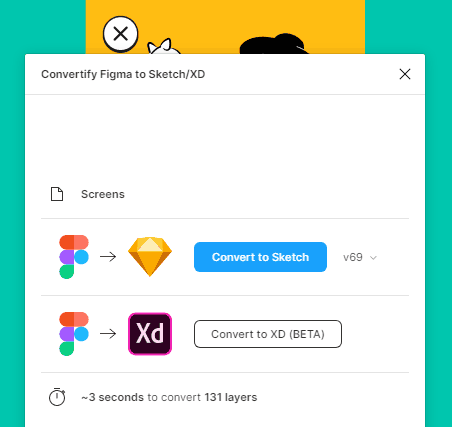 Convertify export options