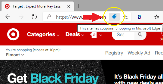 Edge Coupons Finder