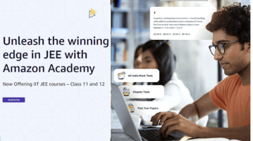 Take live JEE Mock Tests Free Online with Amazon Academy India