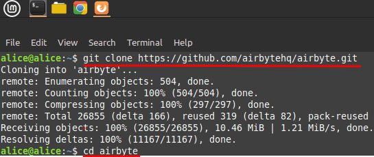 airbyte clone