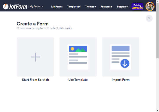 jotform create