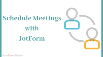 How to Schedule Parents-Teacher Meetings using JotFrom?