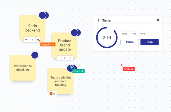 lucidspark voting and timer