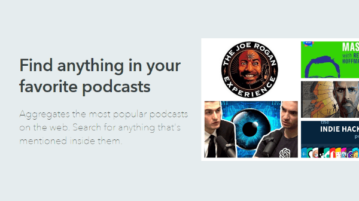 Find Anything in Podcasts with this Free Podcast Search Engine