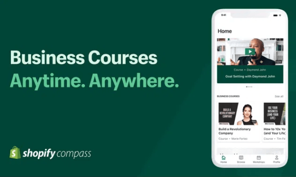 Shopify Compass: Learn Free Business and Marketing Skills
