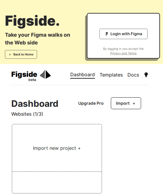 Figside Dashboard