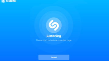 Shazam for Web Identify Songs Playing Around You without Phone