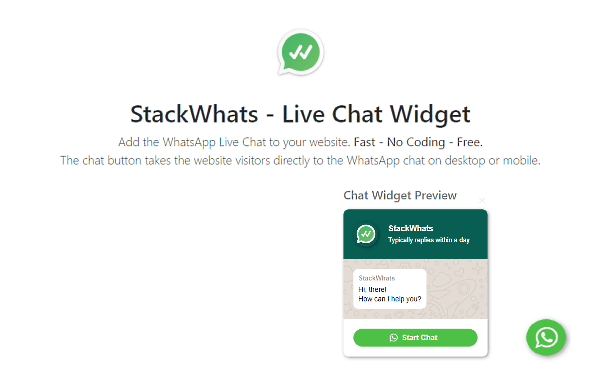 How to Add WhatsApp Live Chat to Your Website Free?