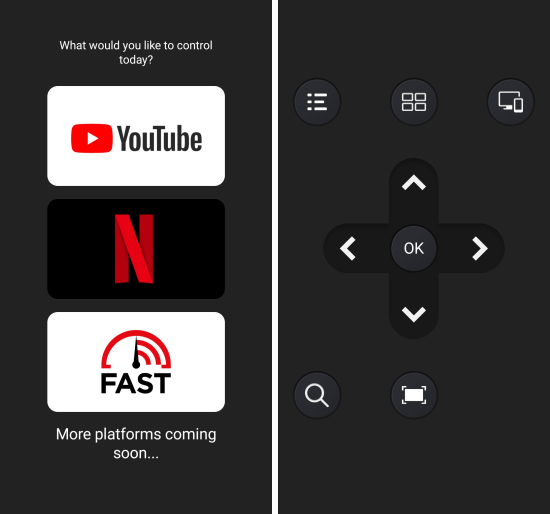use phone as remote for youtube