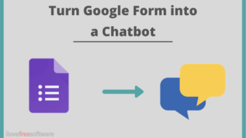 How to Create Chatbots using Google Forms for Free?
