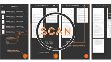 Free Open Source Document Scanner app with No Data Collection OpenScan