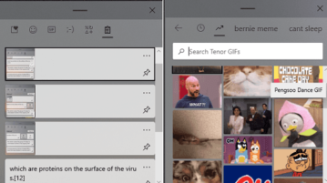 How to pin delete sync individual entries on microsoft clipboard