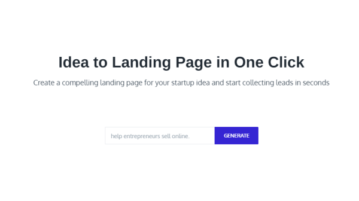 Create Landing Pages for Startup Ideas in Seconds using GPT-3