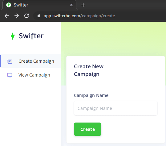 Swifter Dashboard