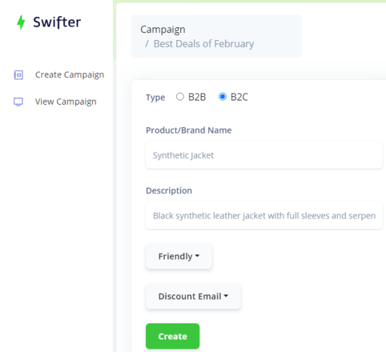 Swifter product details