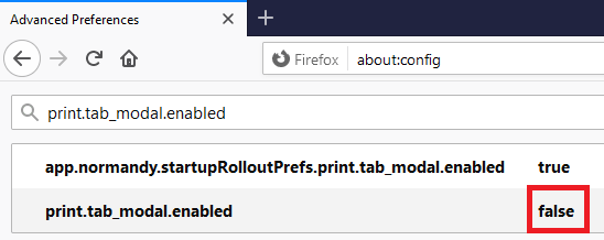 Firefox set print tab modal false