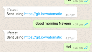 Free Open Source WhatsApp Auto Reply App for Android Watomatic
