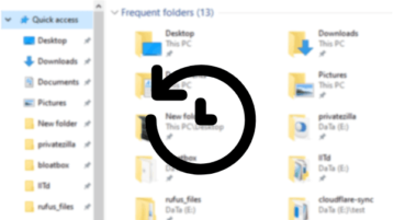How to Backup Restore Quick Access Pinned Folders in Windows 10