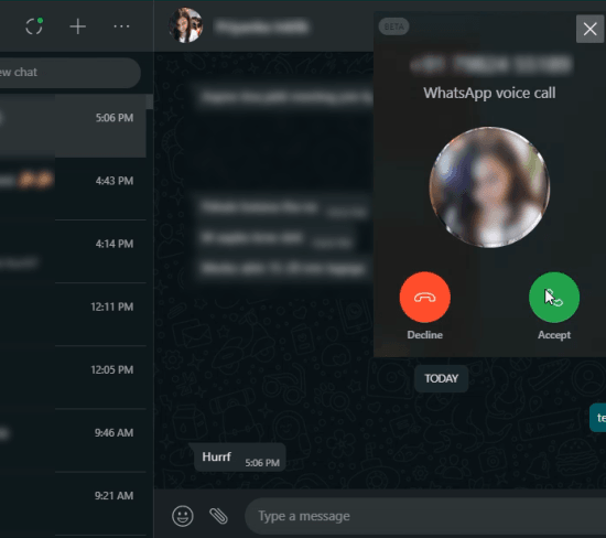 How to Make Audio and Video Calls on WhatsApp Desktop