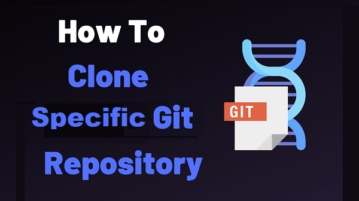 How to clone specific git repository