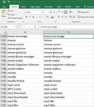 How to get all WordPress Tags List in Excel