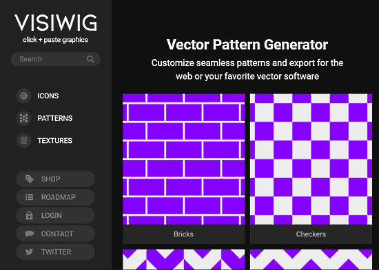 no attribution vector pattern generator