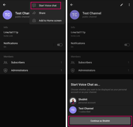 voice chat in telegram voice chat in telegram