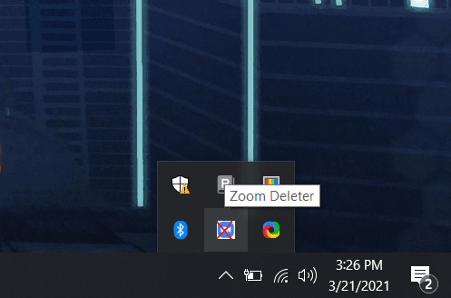 delete zoom from pc