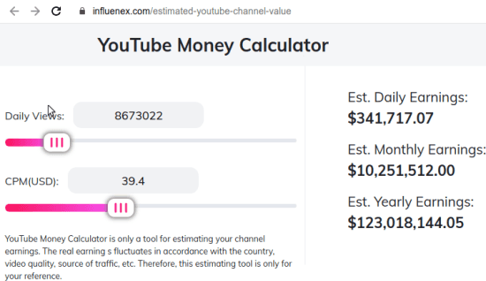 Money Calculator — Seekmetrics