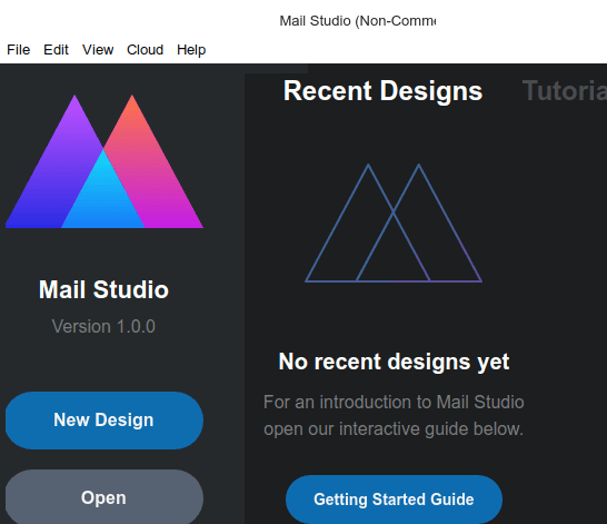 Mail Studio Getting Started