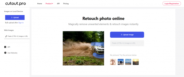 Remove Unwanted Objects, Texts, Symbols from Photos Online using AI
