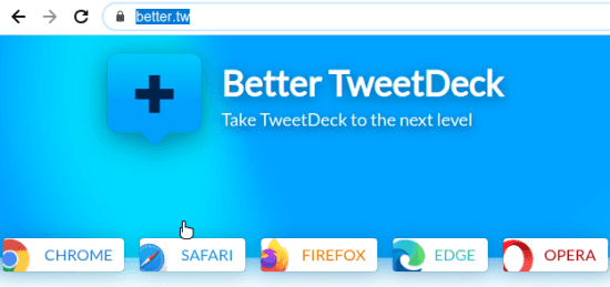 better tweetdeck install